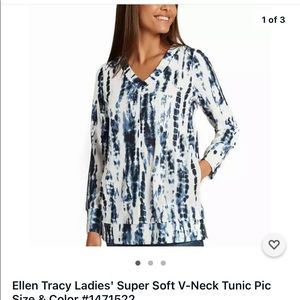 Ellen Tracy Ladies' V-Neck Tunic.